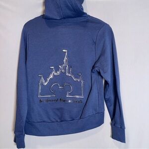 Disney Golden Mickey Icon Castle Hoodie